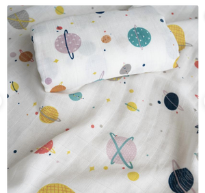 Swaddle High Quality 100 % Cotton Baby Swaddle Blanket <b>Muslin</b> - Product Image 3