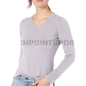 2025 Nueva camiseta de gran tamaño a la moda para mujer con logotipo personalizado de manga larga patrón gráfico suelto Casual estilo de verano servicio OEM - Product Image 2
