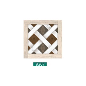 Carreaux rustiques en céramique antidérapants pour salle de bain Carreaux de sol mats en porcelaine grise 40x40cm - Product Image 6