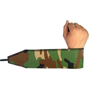100% coton Camouflage poignets personnalisés Heavy Duty Gym Fitness accessoires de sécurité musculation Logo Option 2 pièces ensemble - Product Image 3
