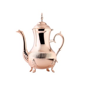 Vente directe d'usine, théière en laiton de forme ronde au design unique, qualité supérieure, taille personnalisée, théière par Home Arts - Product Image 4