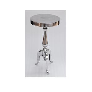 Table basse moderne doré, en métal doré, au meilleur prix et bonne finition, avec dessus rond de salon, canapé, table basse - Product Image 2