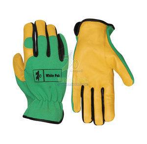 Gants de sécurité industriels blancs de qualité supérieure, haute visibilité, pour mécaniciens et monteurs, anti-choc, antidérapants, anti-impact - Product Image 1