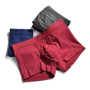 Calzoncillos bóxer de algodón para hombre, corte alto, precio de fábrica personalizado, de Pakistán - Product Image 2