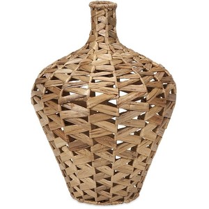 Jarrón de jacinto de agua tejido a mano para decoración del hogar, florero de suelo hecho a mano, Vintage, hecho en Vietnam - Product Image 3