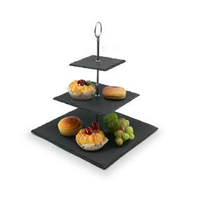 Support à gâteau rond galvanisé fini à la main, parfait pour le service de gâteaux - Product Image 4