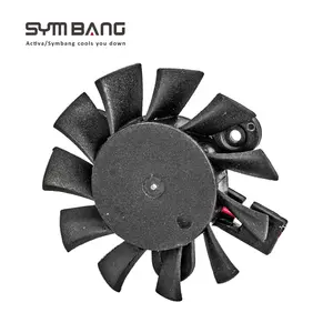 D5010F-YH3 50mm Plastic Axial Fan Blades