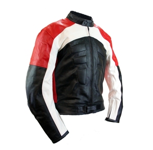 Chaqueta de Motociclista Personalizable de Cuero Vacuno, Chaqueta de Carreras con Protección CE para Motociclistas - Product Image 3