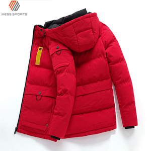 Veste coupe-vent décontractée pour homme, style cool, à capuche, réversible, doublure en polaire écologique pour l'hiver - Product Image 2