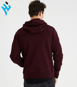 Pull à capuche pour hommes, logo personnalisé de haute qualité, surdimensionné, vierge, mode Streetwear, rouge, à la mode, collection - Product Image 2