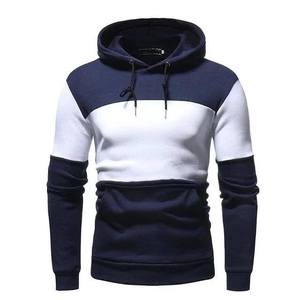 Sudadera con capucha deportiva totalmente personalizable de alta calidad con mangas largas y cordones Ropa deportiva informal Cuello redondo Precio al por mayor - Product Image 2