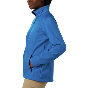 Chaqueta Cortavientos de Lona para Mujer, a la Moda, para Exteriores, Impermeable, Transpirable, con Cuello Alto, Precio Bajo, Servicio Personalizado - Product Image 4