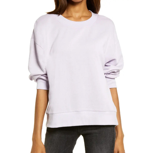 Sweat-shirts à capuche pour femmes, style panneau personnalisé avec logo, en coton de haute qualité, imperméables, à séchage rapide, en polaire, blancs, longs et oversize, hiver 2026 - Product Image 4