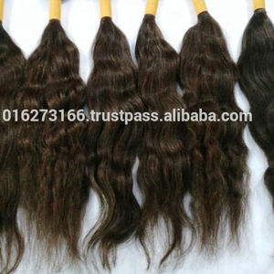 Superior Quality Raw Indian Temple Female <b>Hair</b> Single Donor <b>Extension</b> From India - Product Image 5