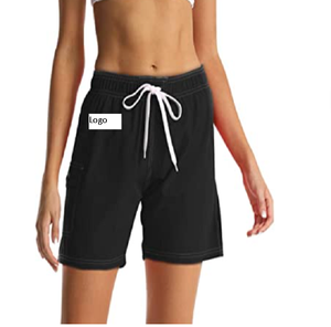 Pantalones cortos de secado rápido para mujer, Shorts deportivos con cordón para verano, con bolsillo, gran oferta - Product Image 3