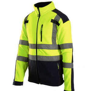 Chaqueta reflectante de alta calidad, chaqueta de seguridad a prueba de viento, personalizada, para trabajo - Product Image 3