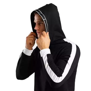 Ensemble de survêtement de haute qualité pour hommes 100% sweat à capuche en coton et pantalon automne hiver pull avec logo personnalisé quantité minimale de commande bas - Product Image 2