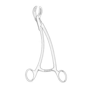 Pinzas de Acero Inoxidable para Sujetar Huesos - La Base de los Instrumentos Quirúrgicos - Product Image 2