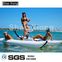 Équipement de sports nautiques, vélo, pontons en PVC, vélo aquatique gonflable, bouée, vélo de mer, pédale