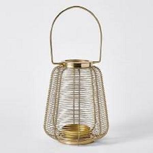 Antique Metal <b>Hanging</b> Lantern for Home Decoration for Christmas Decorate with Candle Holder Available for Wholesale <b>Outdoor</b> Use - Product Image 4