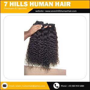 Fabricación India 100% Paquetes de cabello humano brasileño Trama única en el suministro a granel de La India - Product Image 2