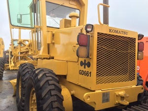 Komatsu รถไล่ระดับ GD661มือสอง GD511รถเกลี่ยดิน Komatsu GD611 GD305 - Product Image 3
