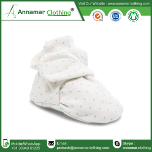 Botines de algodón orgánico a granel para bebé, fabricante de la India, los mejores, de diseñador, de la India - Product Image 5
