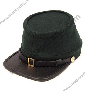 Logo personnalisé confédéré 100% laine de haute qualité US CS Civil nouveau design OEM chapeaux Kepis civils - Product Image 5