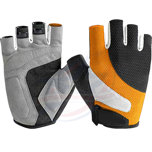 Fitness Anti-deslizamiento motocicleta camino de MTB bicicleta deportes acolchado ciclismo guantes Gel bicicleta mitad Mitad de dedo - Product Image 5