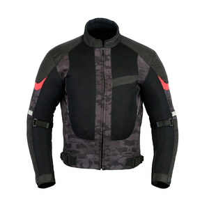 Vestes de course Cordura à la mode pour motos vêtements de sport imperméables coupe-vent caractéristiques doublure vêtements de course automobile de moto - Product Image 1