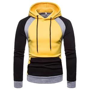 Calidad profesional Invierno Cálido Sudadera con capucha de lana suave Manga larga 100% Algodón Multicolor Tallas grandes Sudaderas con capucha y sudaderas para hombres - Product Image 2