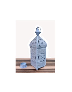 Nueva linterna colgante de hierro marroquí hecha a mano para decoraciones navideñas y de boda festivales linternas - Product Image 5