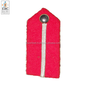 Trinh sát trưởng Cán Bộ gorget bản vá lỗi <span class=keywords><strong>x</strong></span>ếp hạng cổ áo gorgets Chất lượng cao Vàng Lá Sồi váy thêu gorgets với nút chụp - Product Image 5