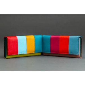 Vintage Hot-Sale Stock Wholesale MultifunctionaL Female Long Leather Women Wallet - Product Image 3