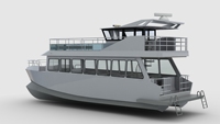 Yacht à voile à deux ponts en aluminium de sécurité sur mesure de 15 m pour la vente