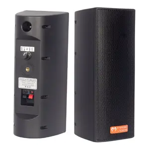 Magicvoice Speaker Transformer MV-26, Pengeras Suara 2X7,5 Cm 50W 3 Cara Garis Kolom Hitam