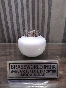 Aluminum Tea light Urn / Tea light Cremation Urn <b>Funeral</b> <b>Supplies</b> - Product Image 5
