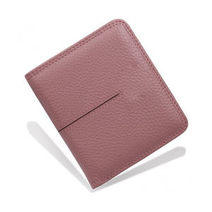 Luxury Unisex 2021 Genuine Leather <b>Wallets</b> Custom Logo Eco-Friendly <b>Zipper</b> Closure Long Version Korean Style Women's Acceptable - Product Image 5