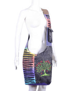 Sac à bandoulière en coton pour femmes, sacoche modèle le plus récent, coupe rasoir, grès, RSCB 0394 - Product Image 2