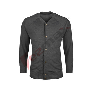 Men's <b>Winter</b> Varsity <b>Jacket</b> Woolen Fabric Plus Size Breathable Quick Dry Eco-Friendly Reversible Fleece Lining Petal Sleeves - Product Image 3