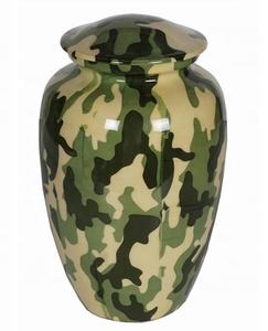 Urna Funeraria Americana para Cenizas Humanas, Urna de Cremación con Diseño Metálico, Urna Funeraria para Guardar Cenizas - Product Image 1