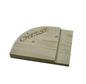 Planche à découper en bois de pin de forme demi-ronde, blocs à découper, bloc de boucher grand à bas prix - Product Image 1