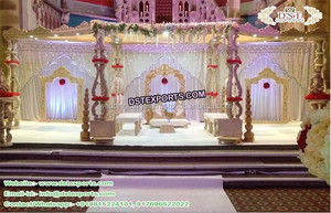 Mandap de boda de elefante Tusk, de diseñador, para el maletero, boda, India, Singapur - Product Image 4
