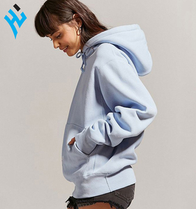 Sudaderas con capucha de algodón puro 100% orgánico de gran tamaño de alta calidad para mujer - Product Image 5