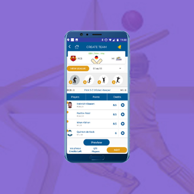 Live Cricket score App Development Company in India | Fantasy Sports App Development Services by Webroot Infosoft