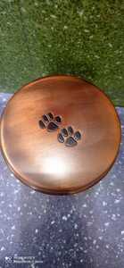 MAJESTIC <b>LARGE</b> PET PAW BOX CREMATION <b>URN</b> FUNERAL SUPPLIES - Product Image 4