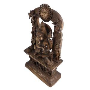 Bustes de l'univers du soleil, en cuivre et métal, Sculptures Vintage faits à la main, pièces de décoration, cadeau - Product Image 2