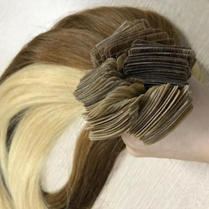 Extensiones de cabello Remy virgen estándar europeo de alta calidad, paquete de cabello virgen vietnamita de estilo fácil, superventa - Product Image 1