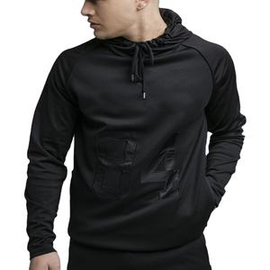 Vente en gros de sweat à capuche avec logo personnalisé pour hommes 100% coton hiver chaud imprimé classique design uni Gym Fitness Sports doublure tricotée - Product Image 1