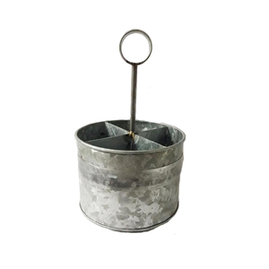 Organisateur de cuisine en métal galvanisé à compartiments multiples Porte-couverts - Product Image 1